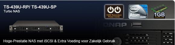 ( Klik hier voor Specificaties QNAP TS-439U-SP )